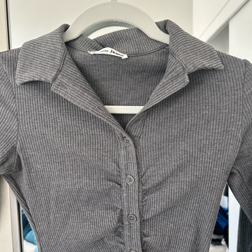 Reformation grey dress